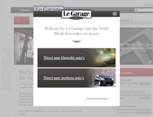 Tablet Screenshot of legarage.nl
